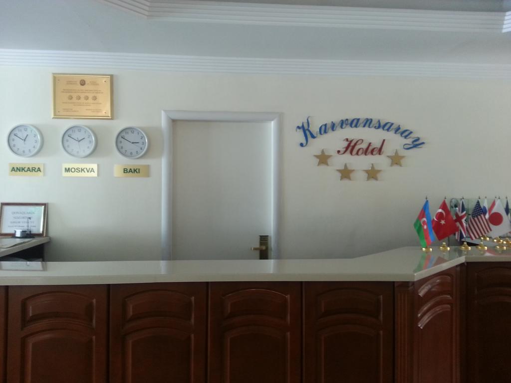 Karvansaray Hotel Gjandža Exteriér fotografie